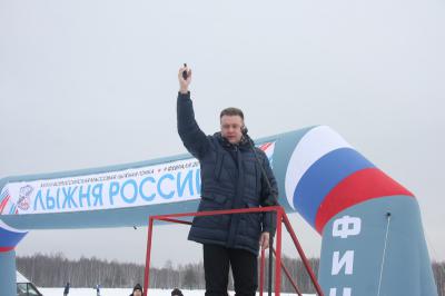 Николай Любимов дал старт «Лыжне России» в Рязани